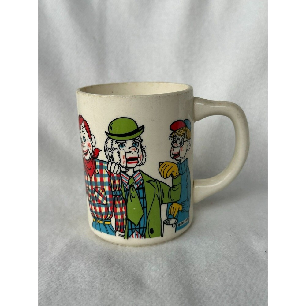 Vintage 1971 Howdy Doody Ceramic Mug NBC TV Show Retro Memorabilia USA Stamped
